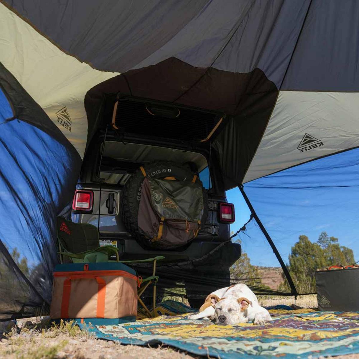 Kelty Waypoint Screenhouse Tarp - Elm/Dark Shadow Kelty Waypoint Screenhouse Tarp - Elm/Dark Shadow