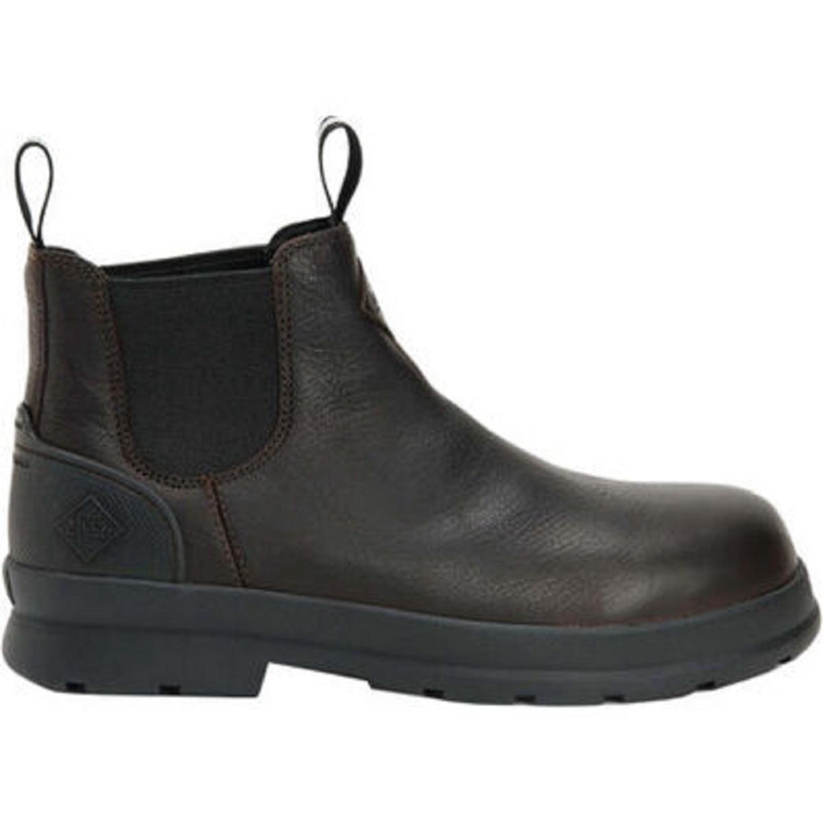 Muck Men's Chore Farm Leather Chelsea Comp Toe Boots Muck Men's Chore Farm Leather Chelsea Comp Toe Boots