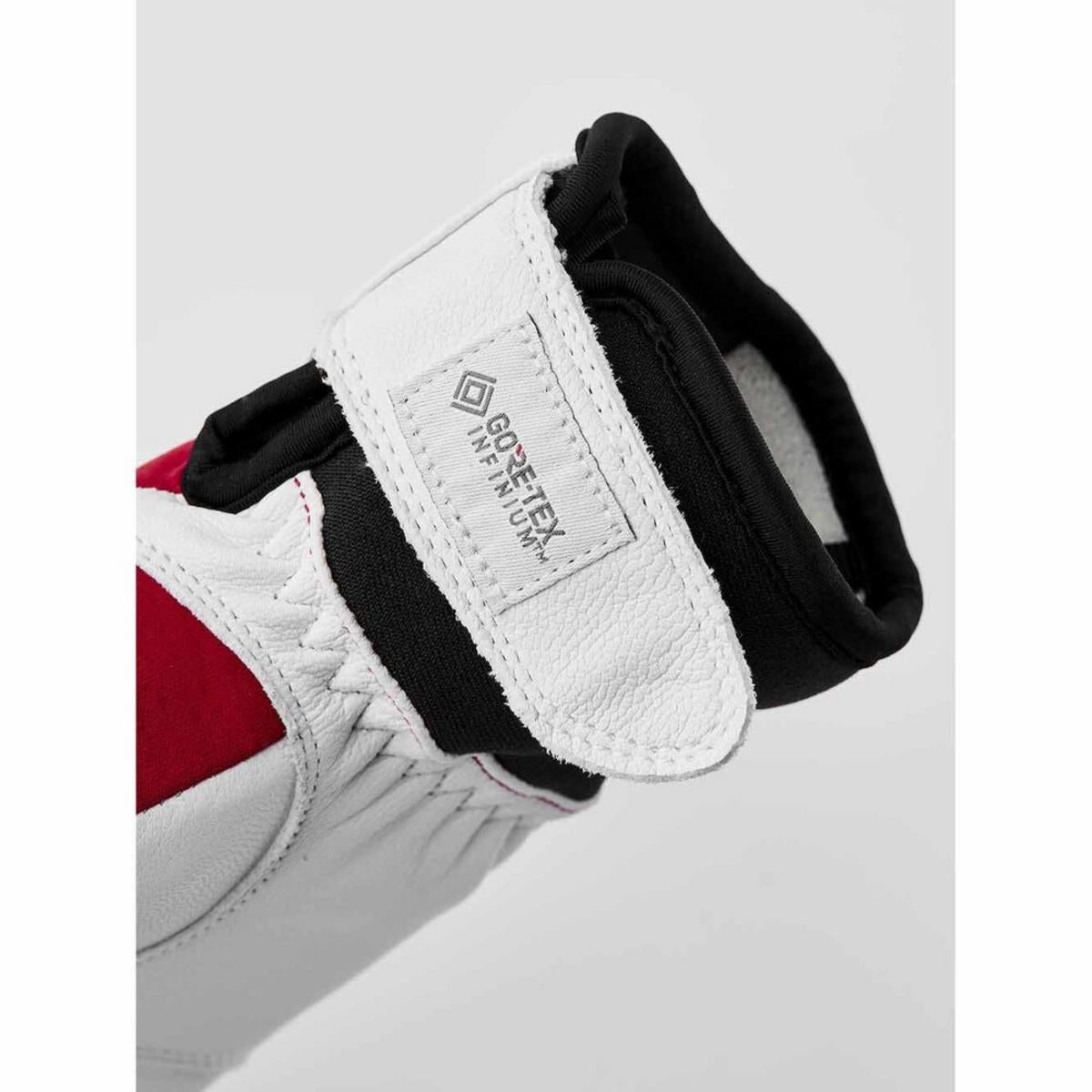 Hestra Unisex Ergo Grip Active Wool Terry 5-Finger Gloves (Red/Off White) Hestra Unisex Ergo Grip Active Wool Terry 5-Finger Gloves (Red/Off White)