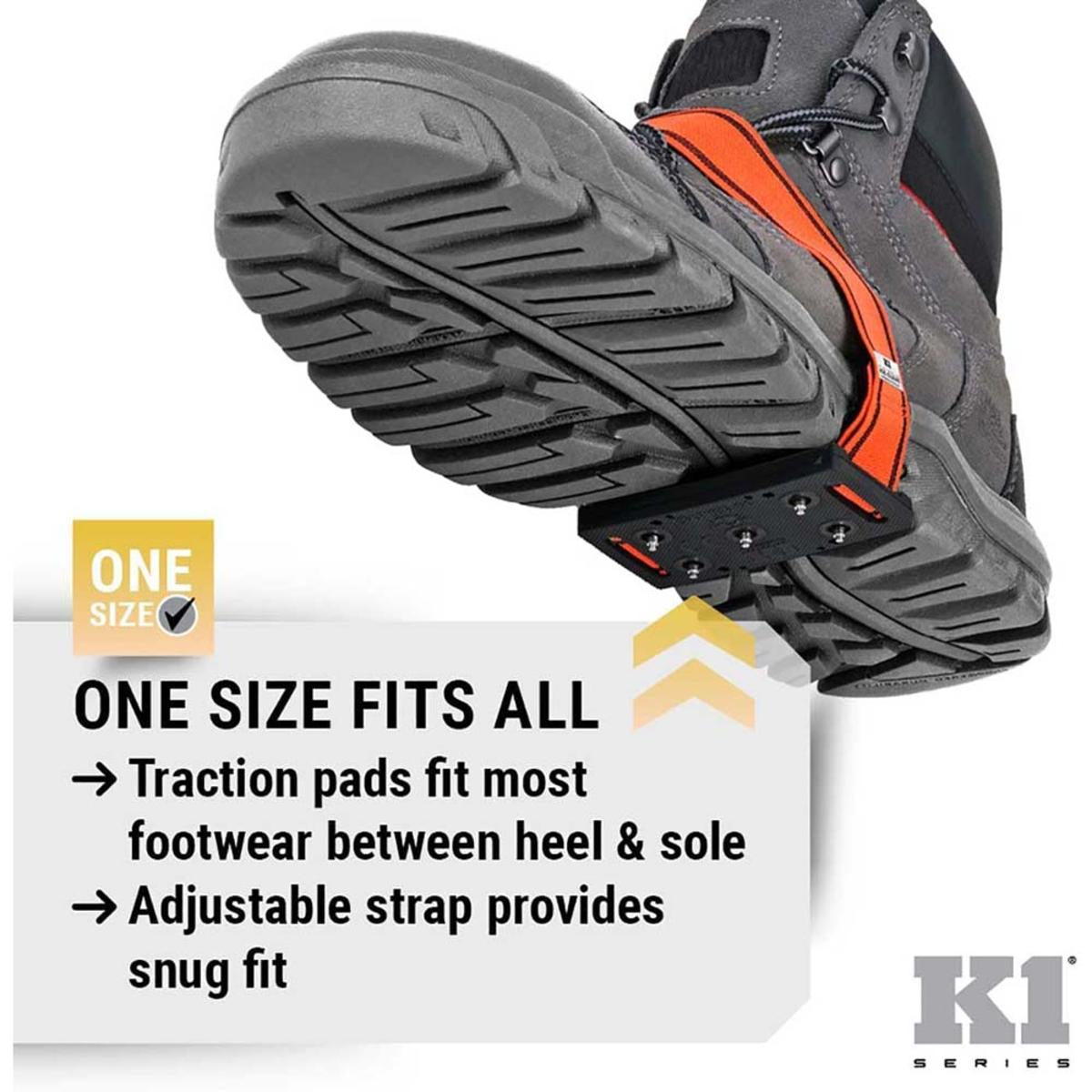 K1 Ice Cleats Original Mid-Sole Ice Cleats Low-Profile K1 Ice Cleats Original Mid-Sole Ice Cleats Low-Profile