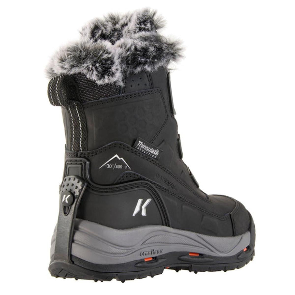 Korkers Women's Snowmageddon Boa Winter Boots with SnowTrac Sole Korkers Women's Snowmageddon Boa Winter Boots with SnowTrac Sole