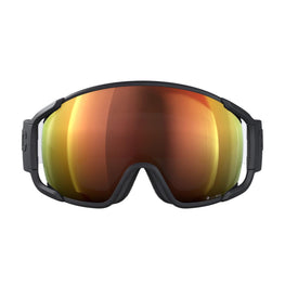 POC Zonula Ski Goggles Partly Sunny Orange Lens - Uranium Black Frame