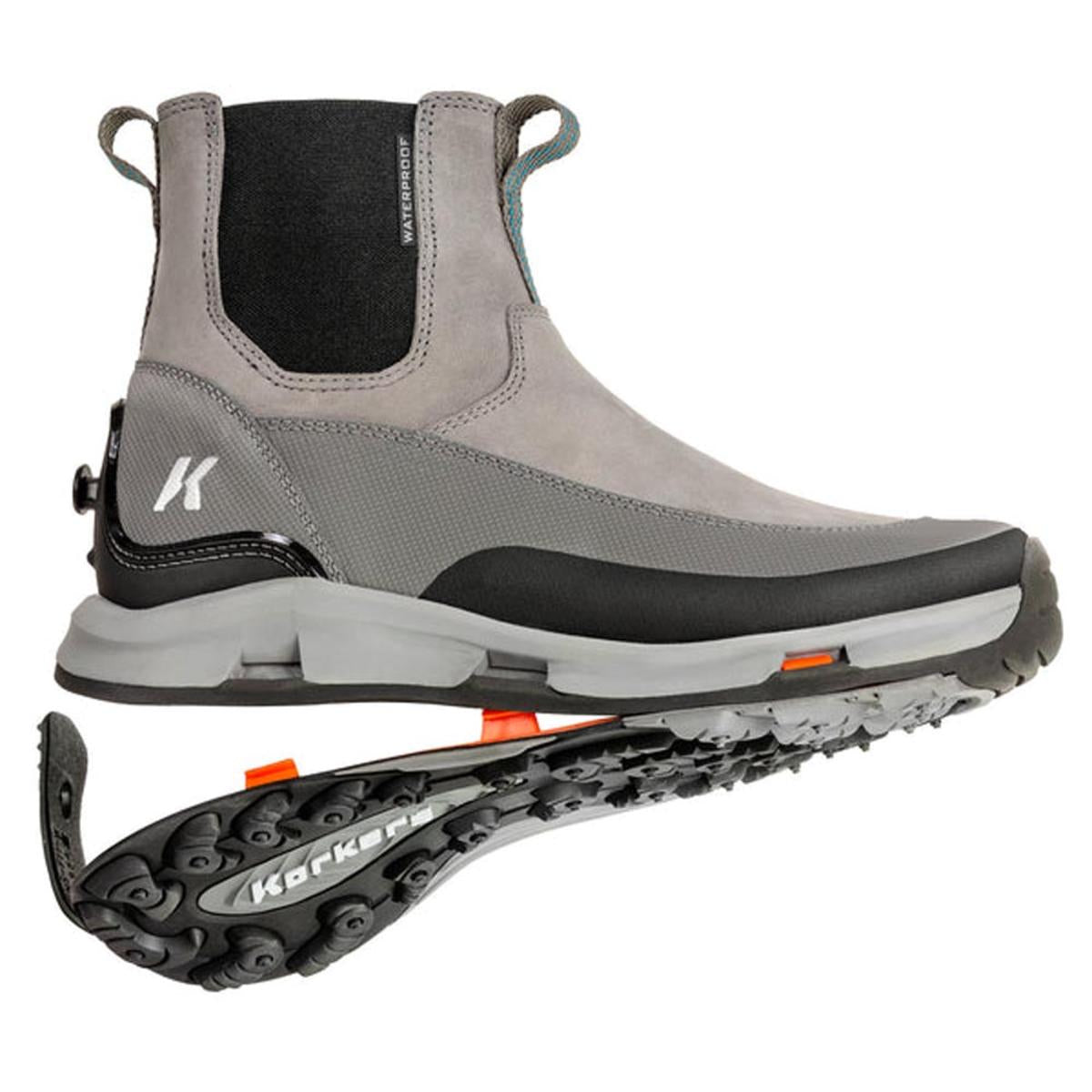 Korkers Women's Alpine Chelsea Outdoor Boots with TrailTrac Sole Korkers Women's Alpine Chelsea Outdoor Boots with TrailTrac Sole