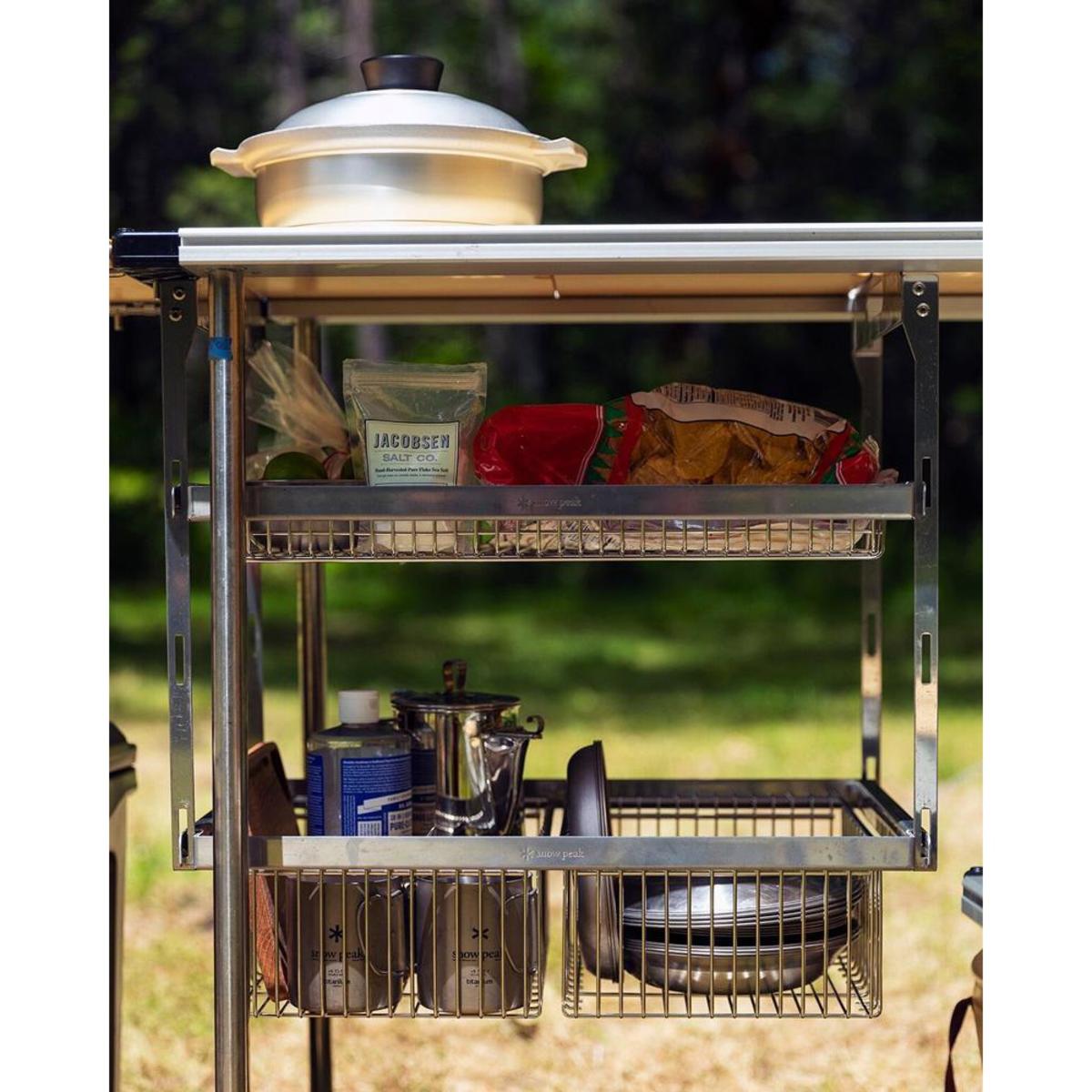 Snow Peak IGT Hanging Rack with 2 Frame Snow Peak IGT Hanging Rack with 2 Frame