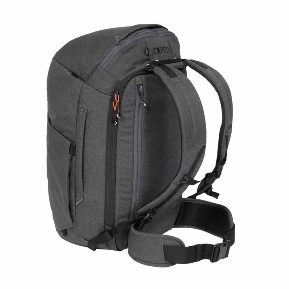 Exped Cruiser 45L Duffle Backpack - Black Melange Exped Cruiser 45L Duffle Backpack - Black Melange
