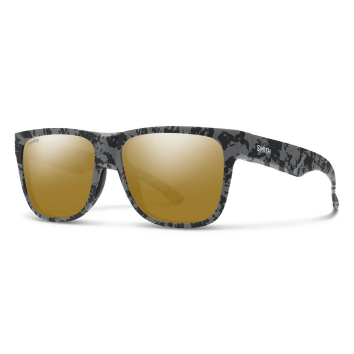 Smith Optics Lowdown 2 Sunglasses ChromaPop Polarized Bronze Mirror - Matte Gray Marble Frame Smith Optics Lowdown 2 Sunglasses ChromaPop Polarized Bronze Mirror - Matte Gray Marble Frame