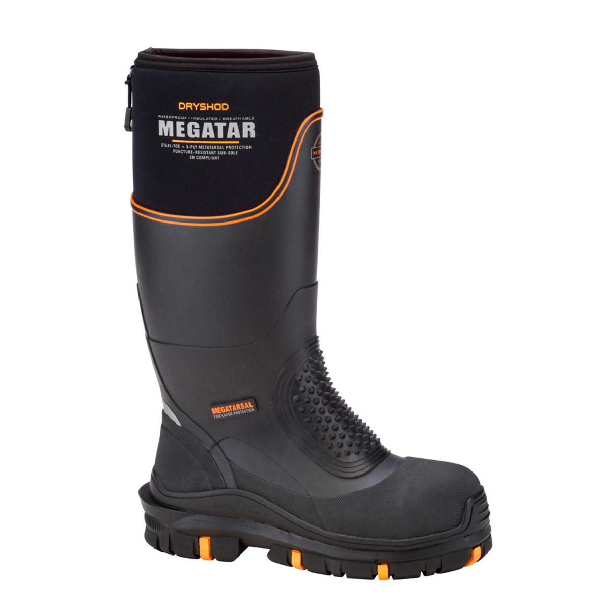 Dryshod Men's Megatar Extreme-Protection Steel-Toe Work Boots Dryshod Men's Megatar Extreme-Protection Steel-Toe Work Boots