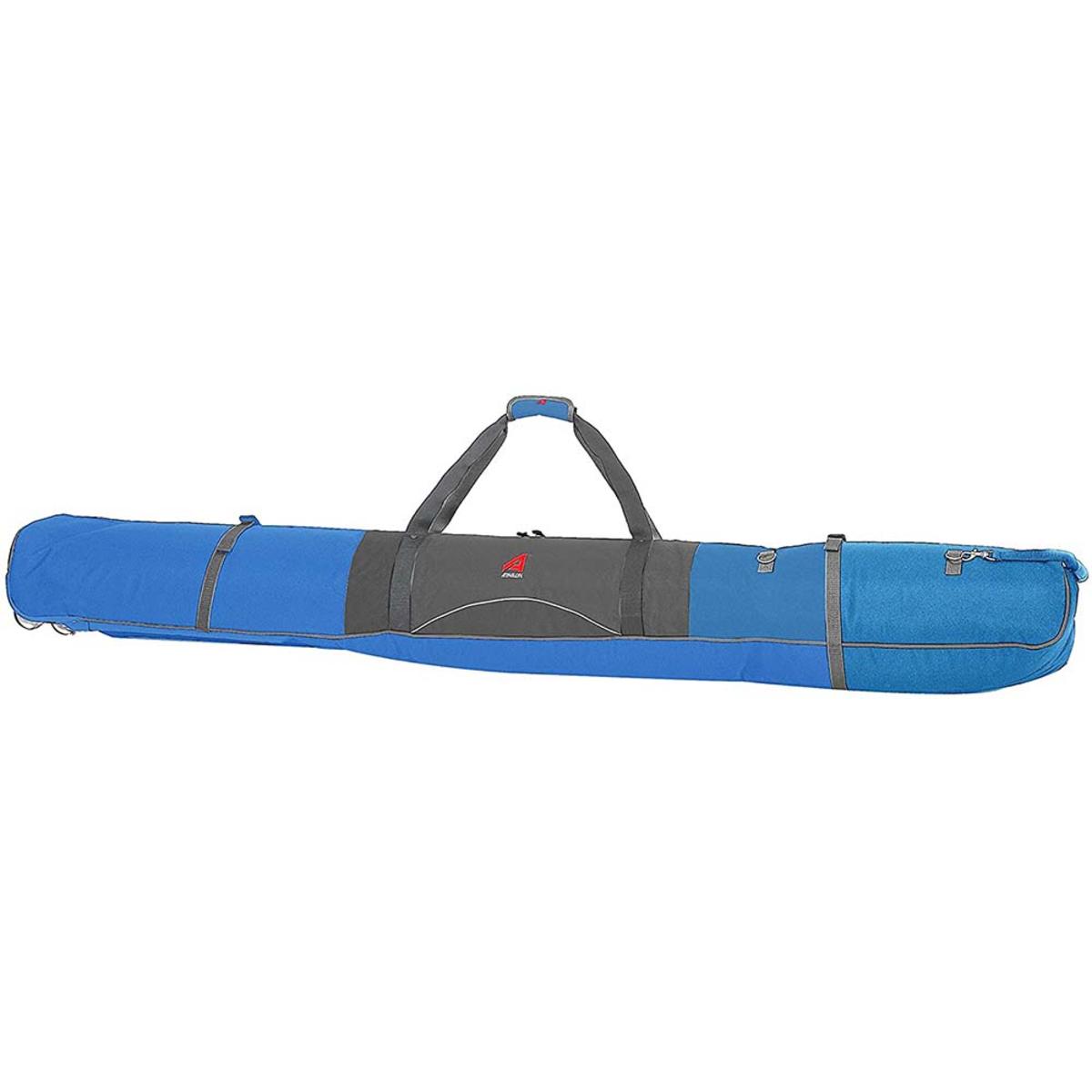 Athalon Wheeling Polyester Fabric Double Padded Ski Bag - 190cm Athalon Wheeling Polyester Fabric Double Padded Ski Bag - 190cm