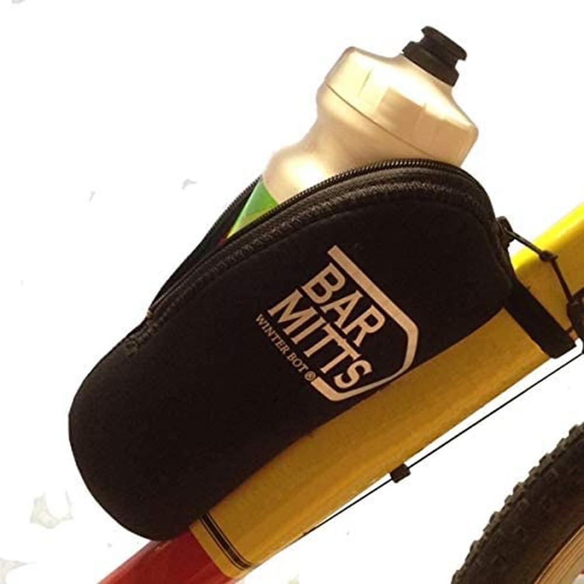 Bar Mitts Winter Bot Neoprene Bicycle Water Bottle Cover - Black Bar Mitts Winter Bot Neoprene Bicycle Water Bottle Cover - Black