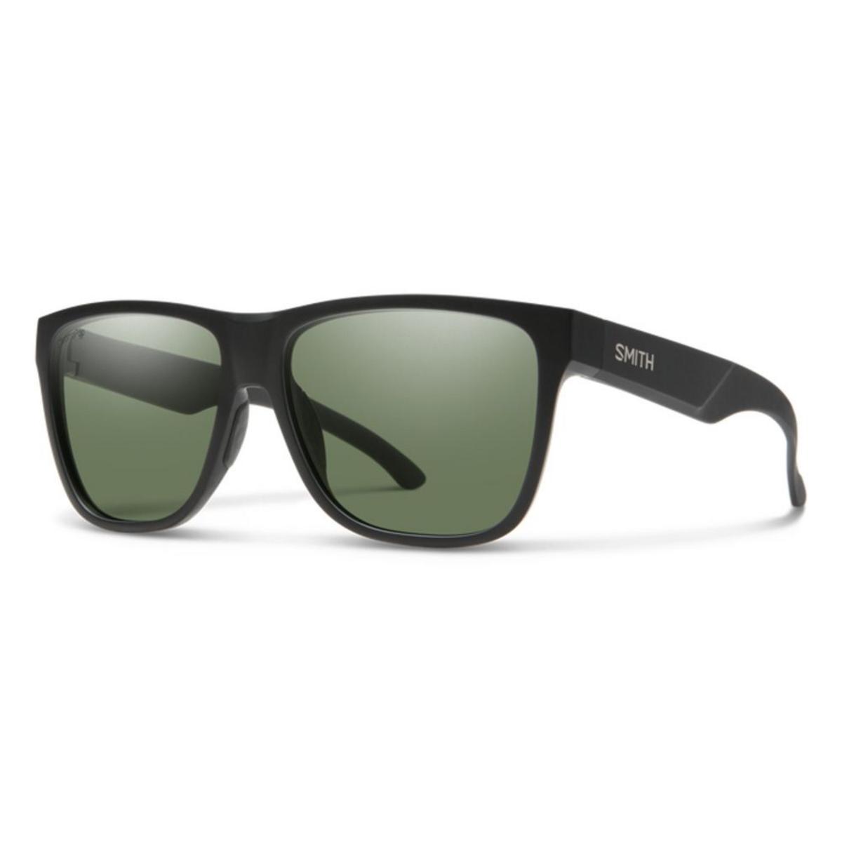 Smith Optics Lowdown XL 2 Sunglasses ChromaPop Gray Green - Matte Black Frame Smith Optics Lowdown XL 2 Sunglasses ChromaPop Gray Green - Matte Black Frame