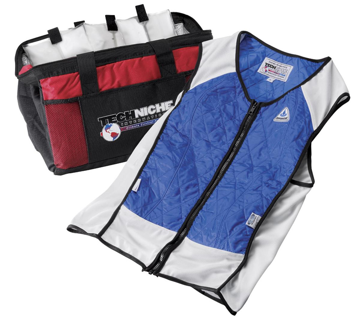TechKewl Elite Hybrid Sport Phase Change Cooling Vest TechKewl Elite Hybrid Sport Phase Change Cooling Vest