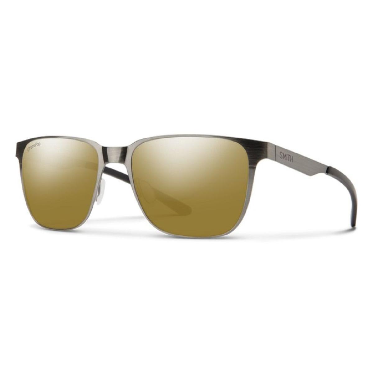 Smith Optics Lowdown Metal Sunglasses ChromaPop Polarized Bronze Mirror - Brushed Gunmetal Frame Smith Optics Lowdown Metal Sunglasses ChromaPop Polarized Bronze Mirror - Brushed Gunmetal Frame