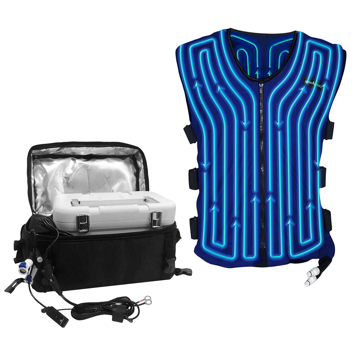 AlphaCool 12V Motorcycle Circulatory Cooling Vest System AlphaCool 12V Motorcycle Circulatory Cooling Vest System