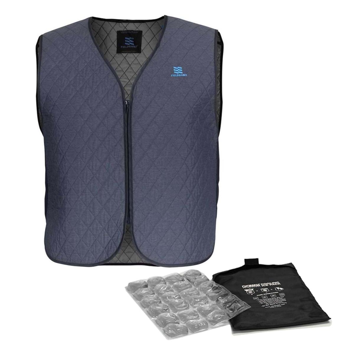 Fieldsheer Mobile Cooling Unisex Hydrologic Vest with Ice Packs Fieldsheer Mobile Cooling Unisex Hydrologic Vest with Ice Packs