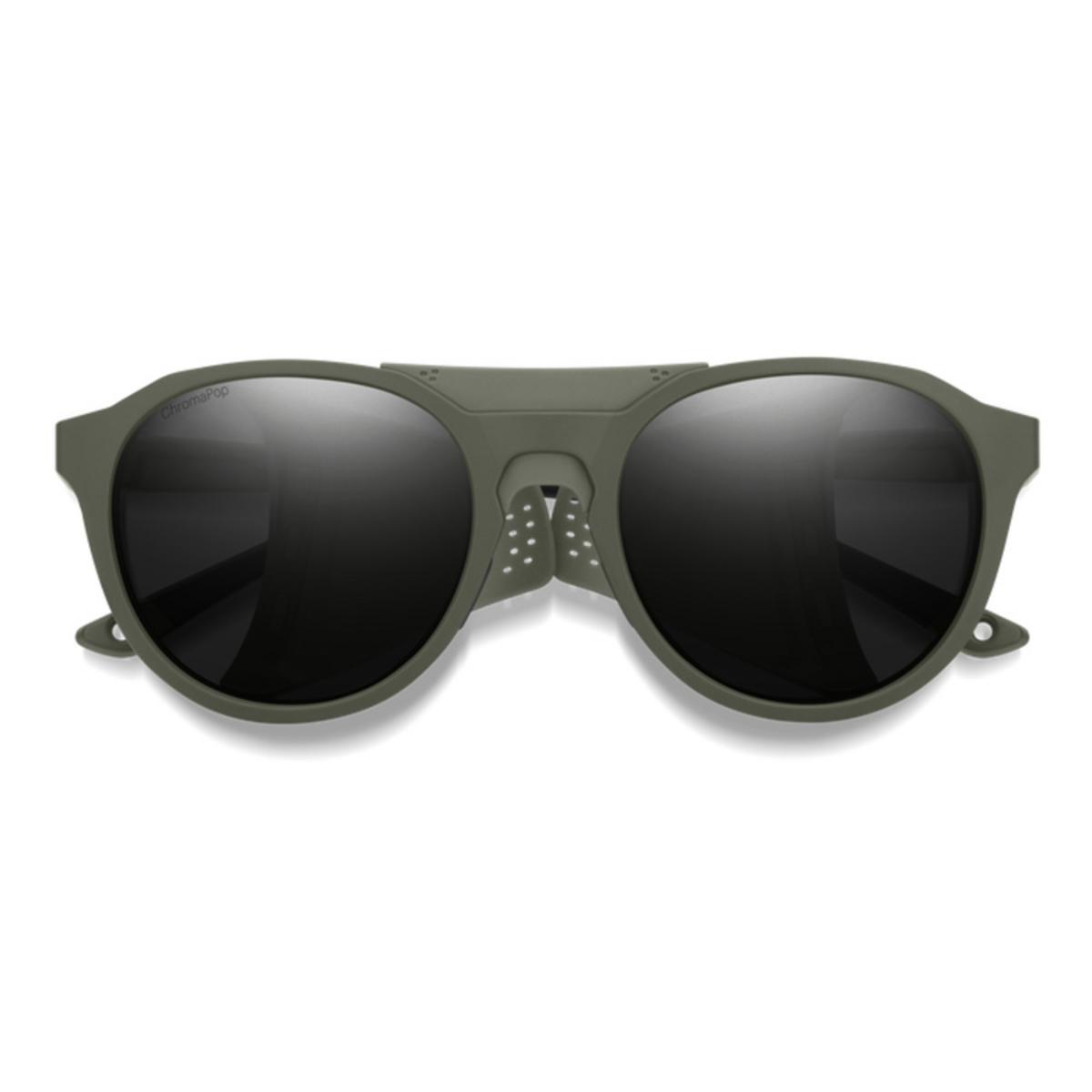 Smith Optics Venture Sunglasses ChromaPop Polarized Black - Matte Moss Frame Smith Optics Venture Sunglasses ChromaPop Polarized Black - Matte Moss Frame