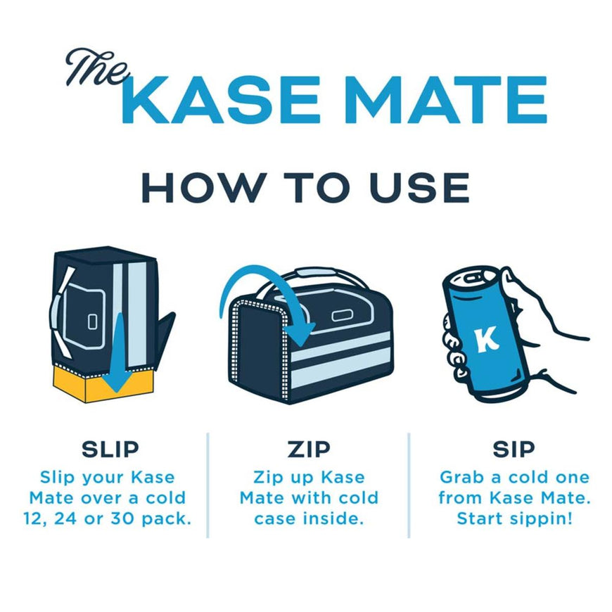 Kanga Coolers Ozark Kase Mate Standard 24 Pack Cooler - Teal/Blue/Mossy