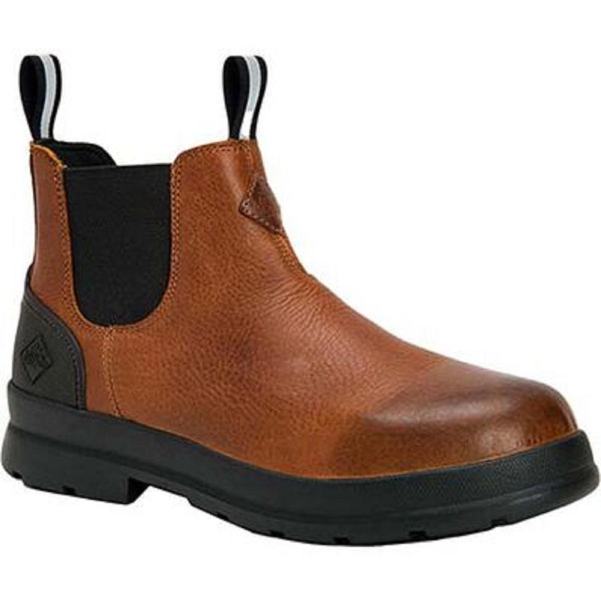 Muck Men's Chore Farm Leather Chelsea Boots Muck Men's Chore Farm Leather Chelsea Boots