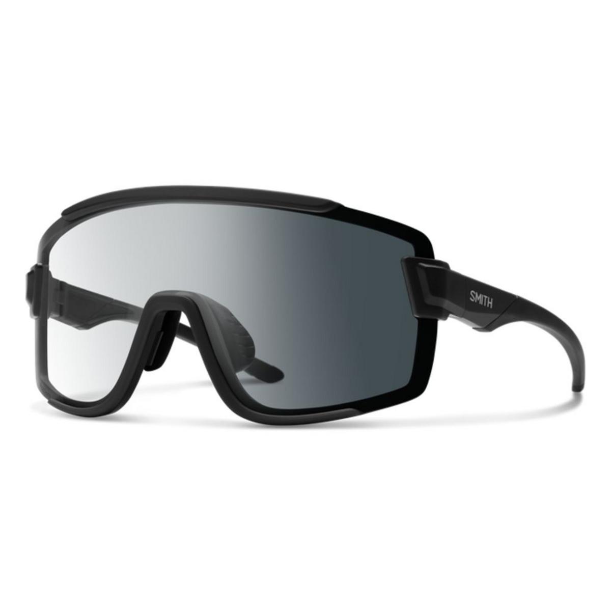 Smith Optics Wildcat Sunglasses ChromaPop Photochromic Clear To Gray - Matte Black Frame Smith Optics Wildcat Sunglasses ChromaPop Photochromic Clear To Gray - Matte Black Frame