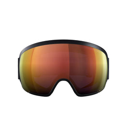 POC Orb Ski Goggles Partly Sunny Orange Lens - Uranium Black Frame