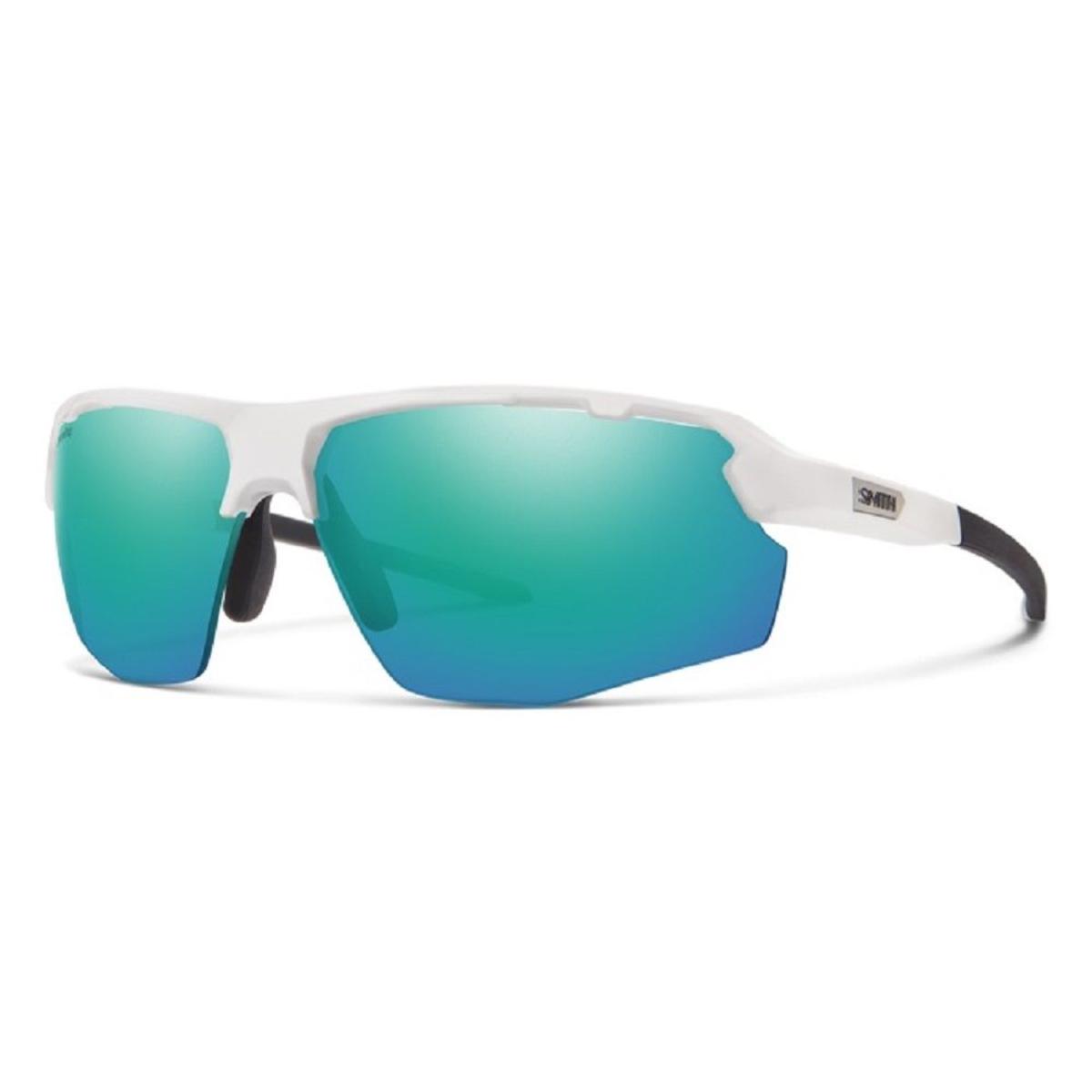 Smith Optics Resolve Sunglasses ChromaPop Opal Mirror - White Frame Smith Optics Resolve Sunglasses ChromaPop Opal Mirror - White Frame