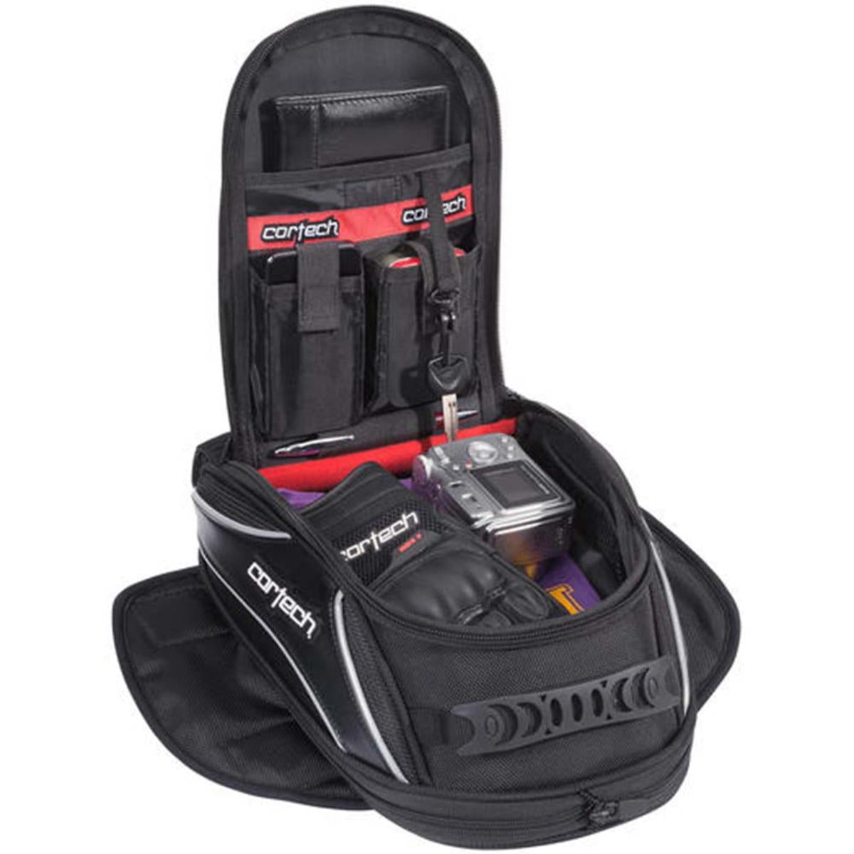 Cortech Super 2.0 10L Strap Mount Tank Bag - Black Cortech Super 2.0 10L Strap Mount Tank Bag - Black