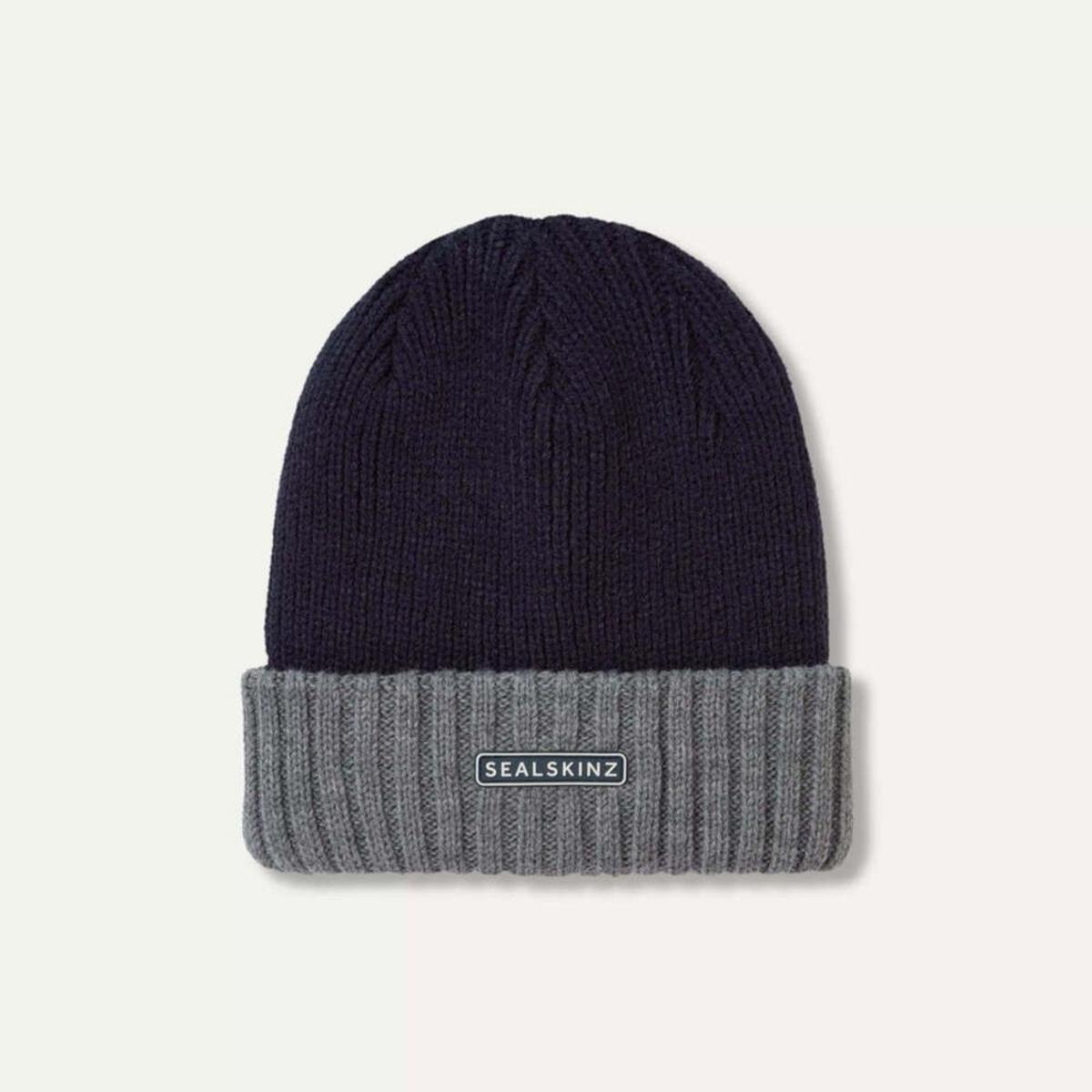 SealSkinz Bacton Waterproof Cold Weather Roll Cuff Beanie Hat SealSkinz Bacton Waterproof Cold Weather Roll Cuff Beanie Hat