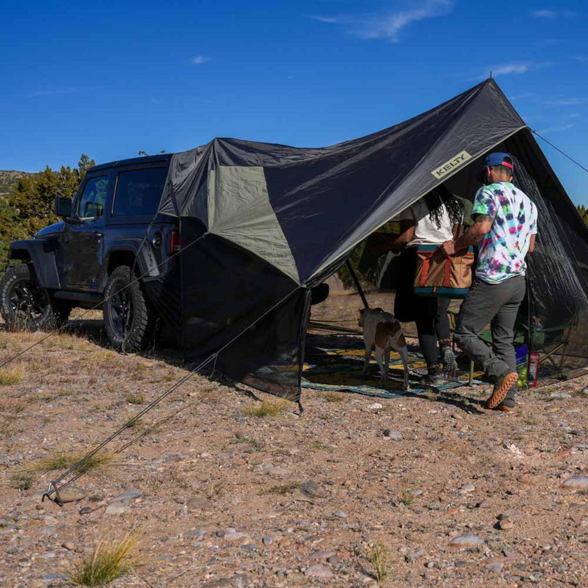 Kelty Waypoint Screenhouse Tarp - Elm/Dark Shadow Kelty Waypoint Screenhouse Tarp - Elm/Dark Shadow