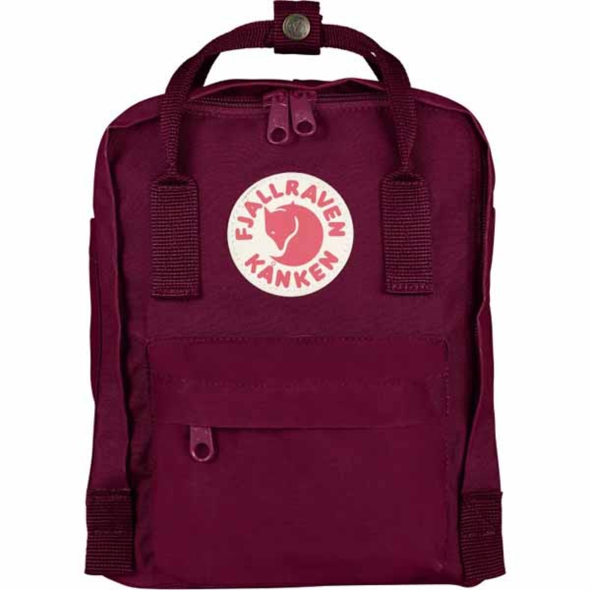 FjallRaven Kanken Mini Kids Backpack - Plum FjallRaven Kanken Mini Kids Backpack - Plum
