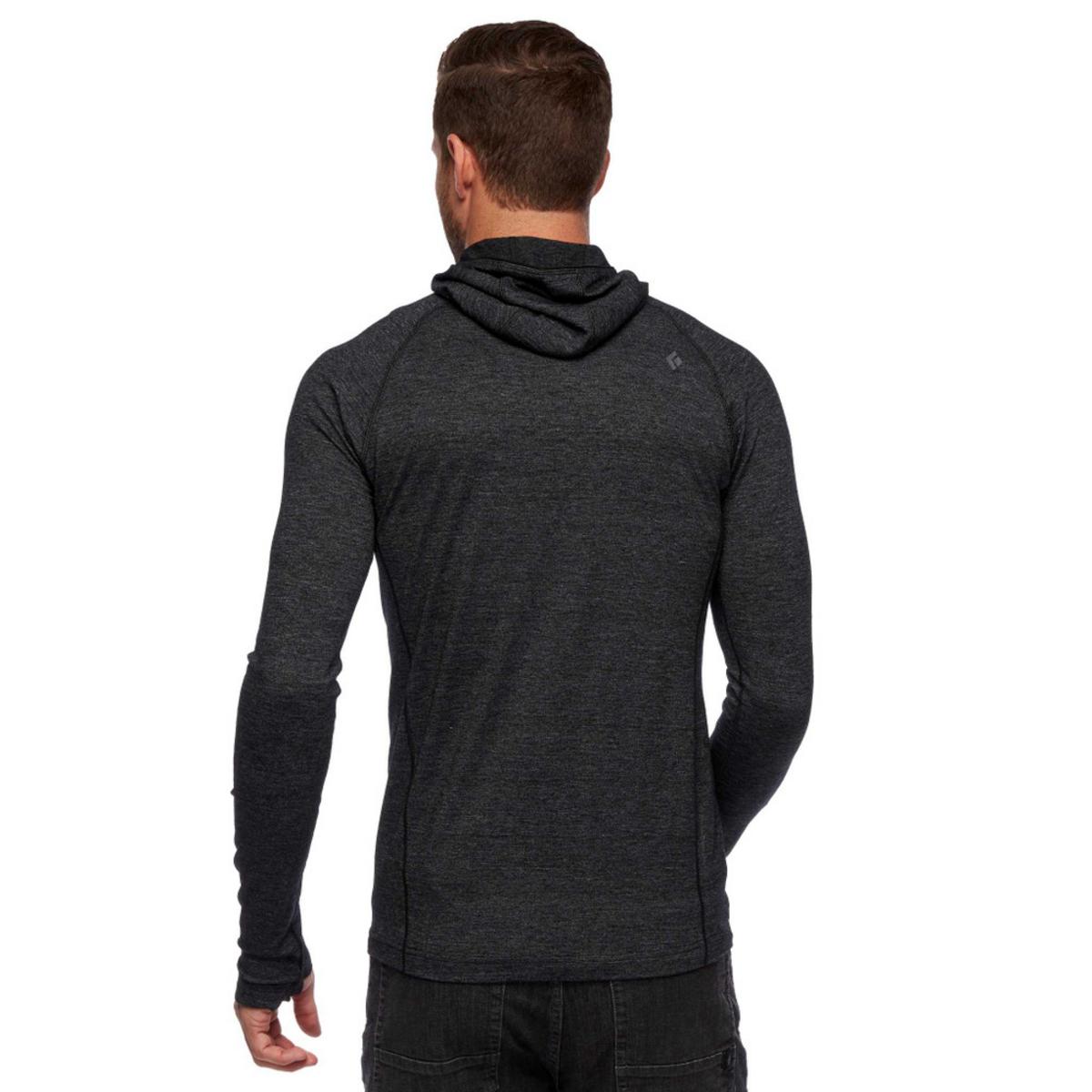 Black Diamond Men's Solution 150 Merino Baselayer Crew Half Zip Hoody Black Diamond Men's Solution 150 Merino Baselayer Crew Half Zip Hoody