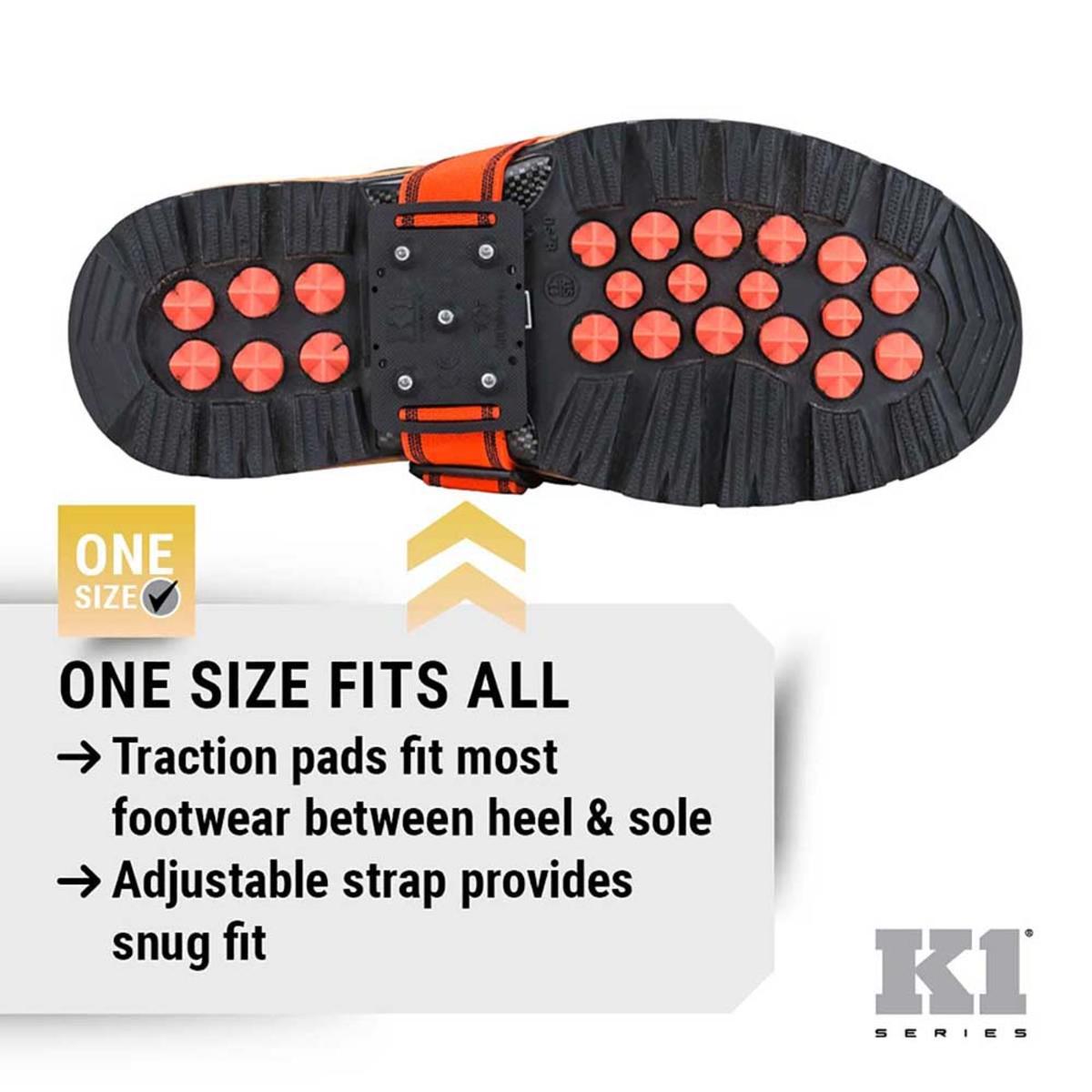 K1 Ice Cleats Original Mid-Sole Ice Cleats High-Profile K1 Ice Cleats Original Mid-Sole Ice Cleats High-Profile