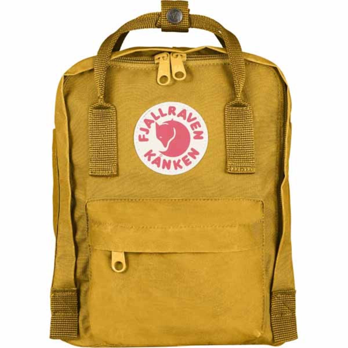 FjallRaven Kanken Mini Kids Backpack - Ochre FjallRaven Kanken Mini Kids Backpack - Ochre