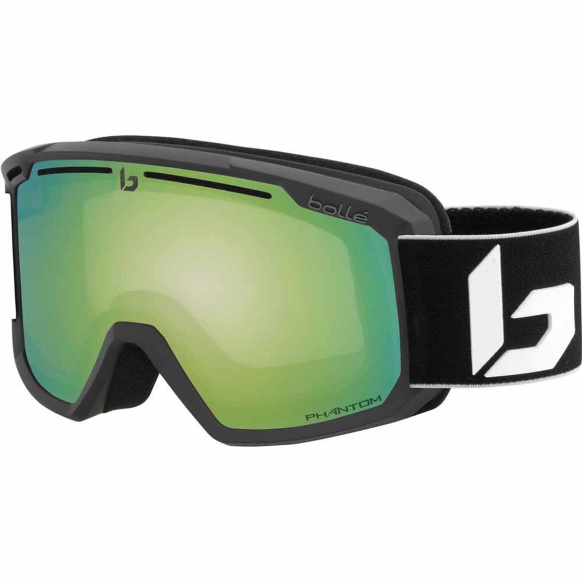Bolle Maddox Goggle Black Corp Matte - Phantom Green Emerald Photochromic Bolle Maddox Goggle Black Corp Matte - Phantom Green Emerald Photochromic