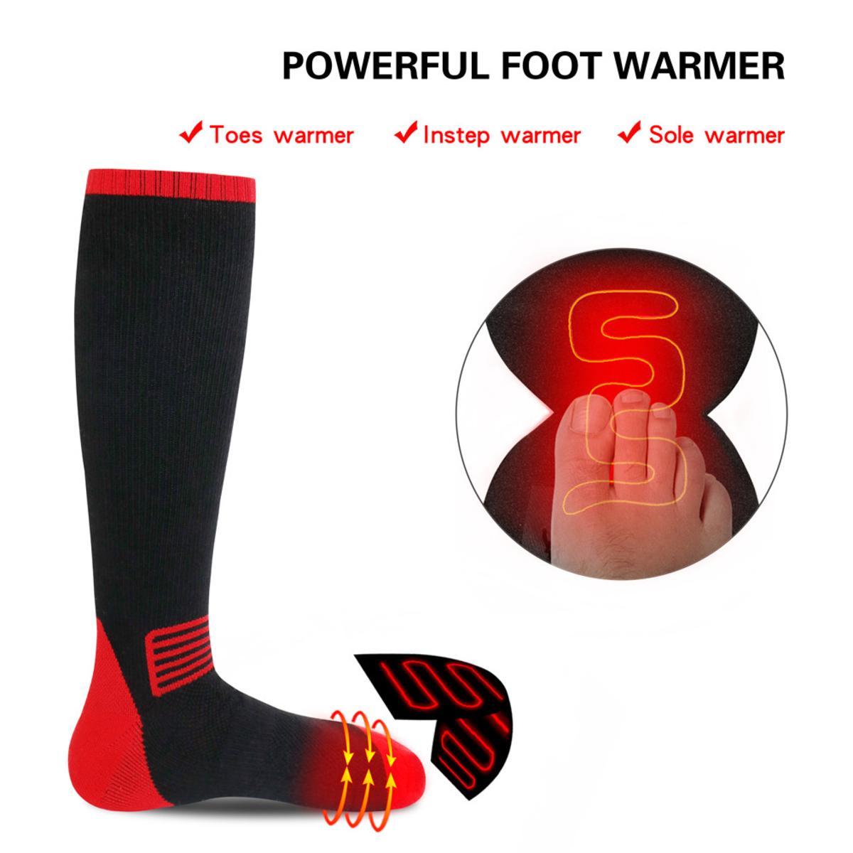 Dr.Warm Winter Sports Foot Warmer Electric Heated Socks Dr.Warm Winter Sports Foot Warmer Electric Heated Socks