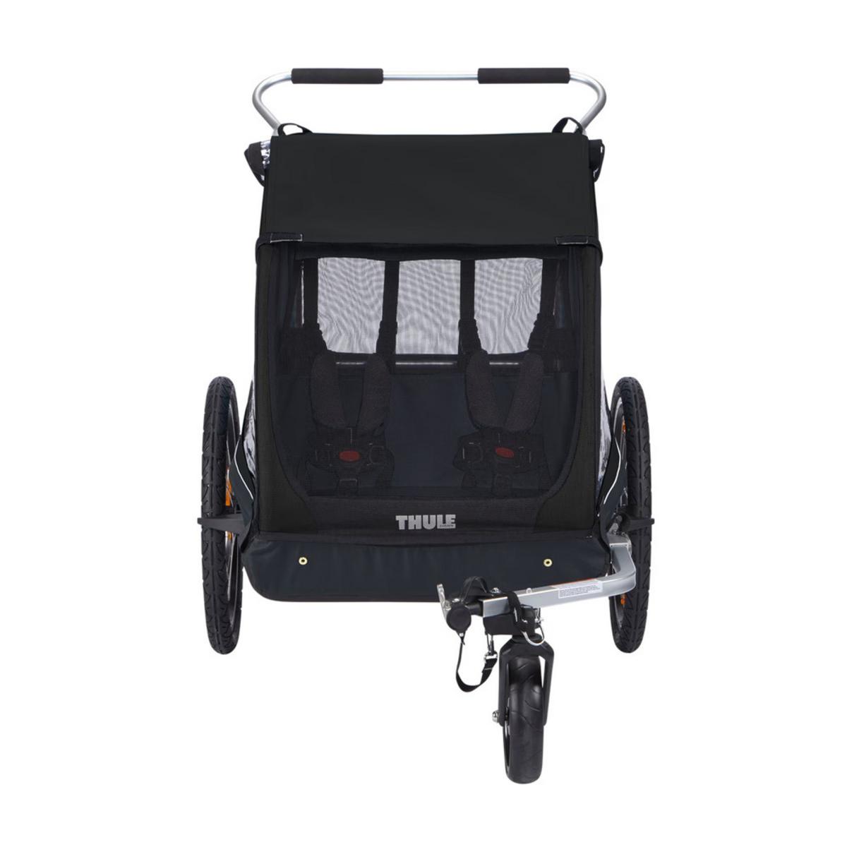 Thule Coaster XT 2-Seat Bike Trailer - Black Thule Coaster XT 2-Seat Bike Trailer - Black