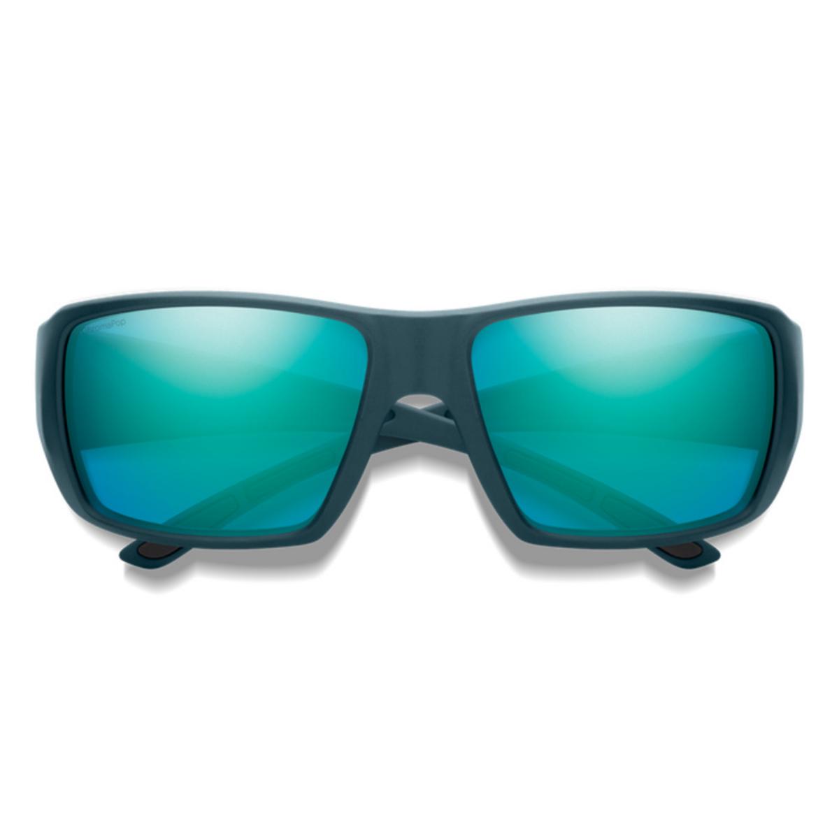 Smith Optics Guide's Choice XL Sunglasses ChromaPop Glass Polarized Opal Mirror - Matte Pacific Frame Smith Optics Guide's Choice XL Sunglasses ChromaPop Glass Polarized Opal Mirror - Matte Pacific Frame