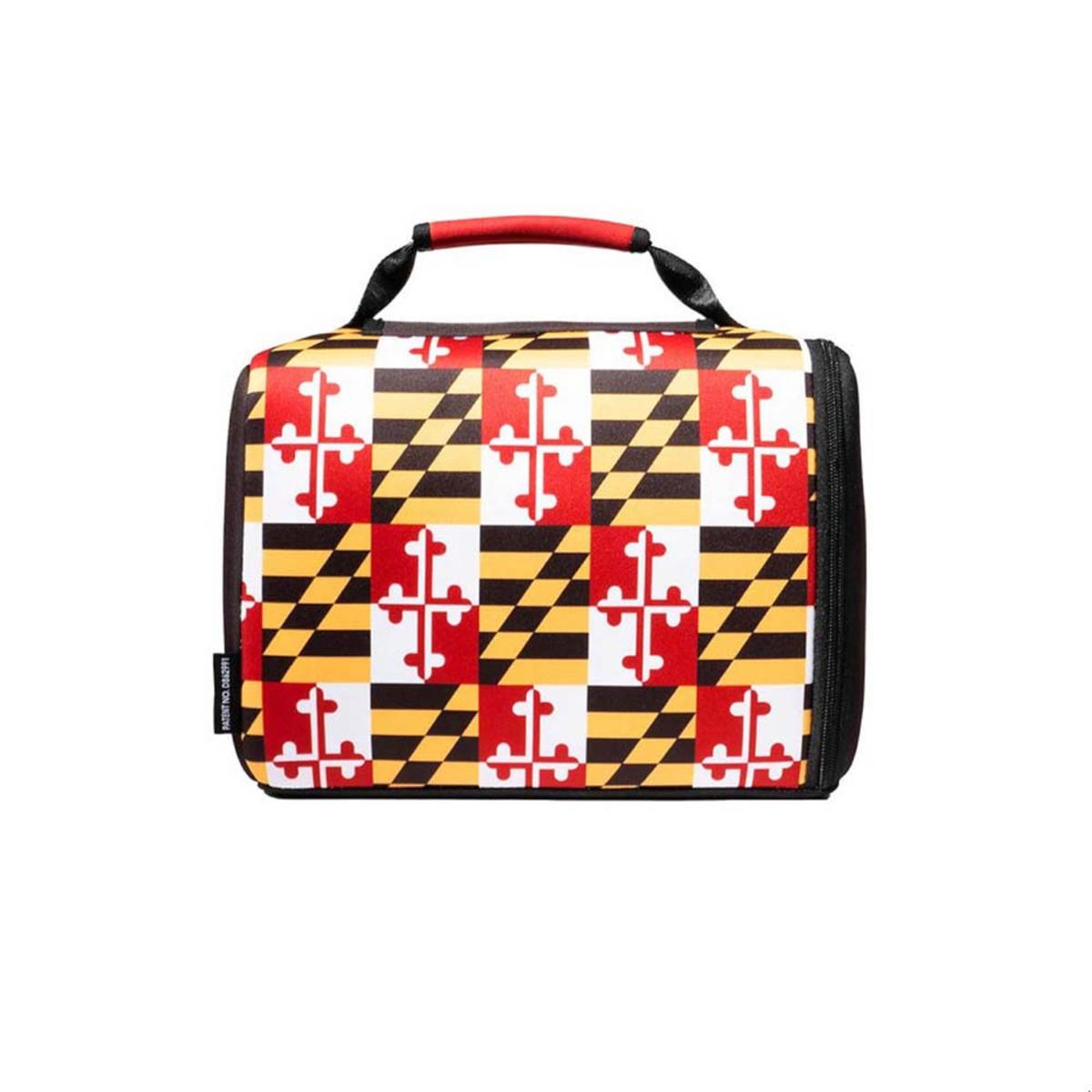 Kanga Coolers Maryland Flag Kase Mate Standard 12 Pack Cooler - Maryland Kanga Coolers Maryland Flag Kase Mate Standard 12 Pack Cooler - Maryland