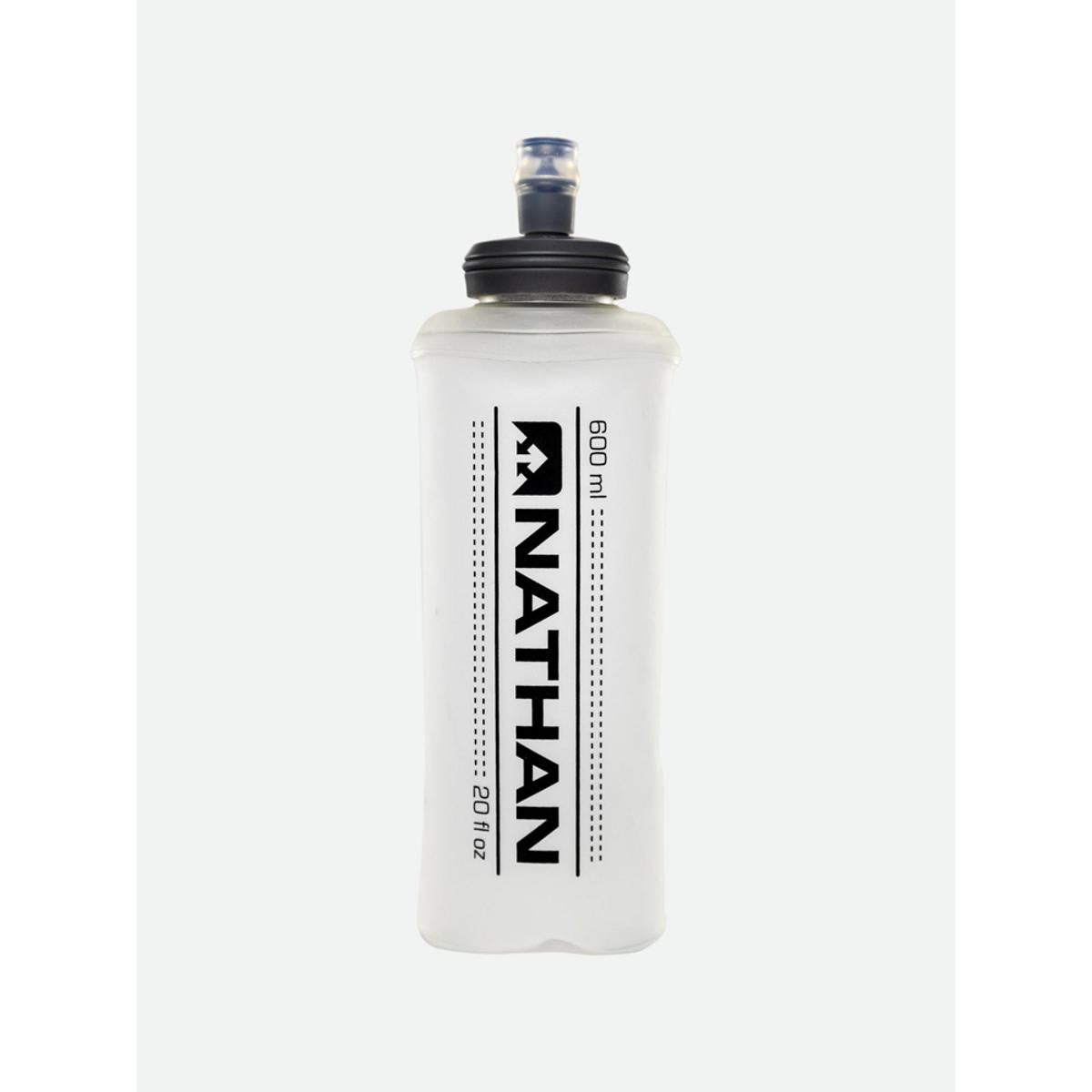 Nathan 20oz Soft Flask with Bite Top - Clear Nathan 20oz Soft Flask with Bite Top - Clear