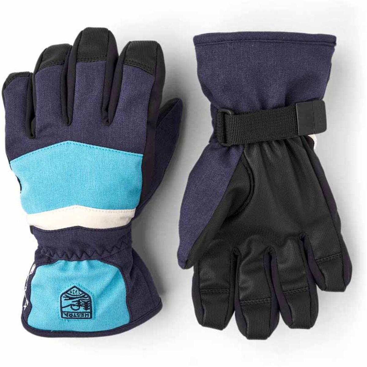Hestra Gore-Tex Atlas Junior 5-Finger Gloves (Navy 4) Hestra Gore-Tex Atlas Junior 5-Finger Gloves (Navy 4)
