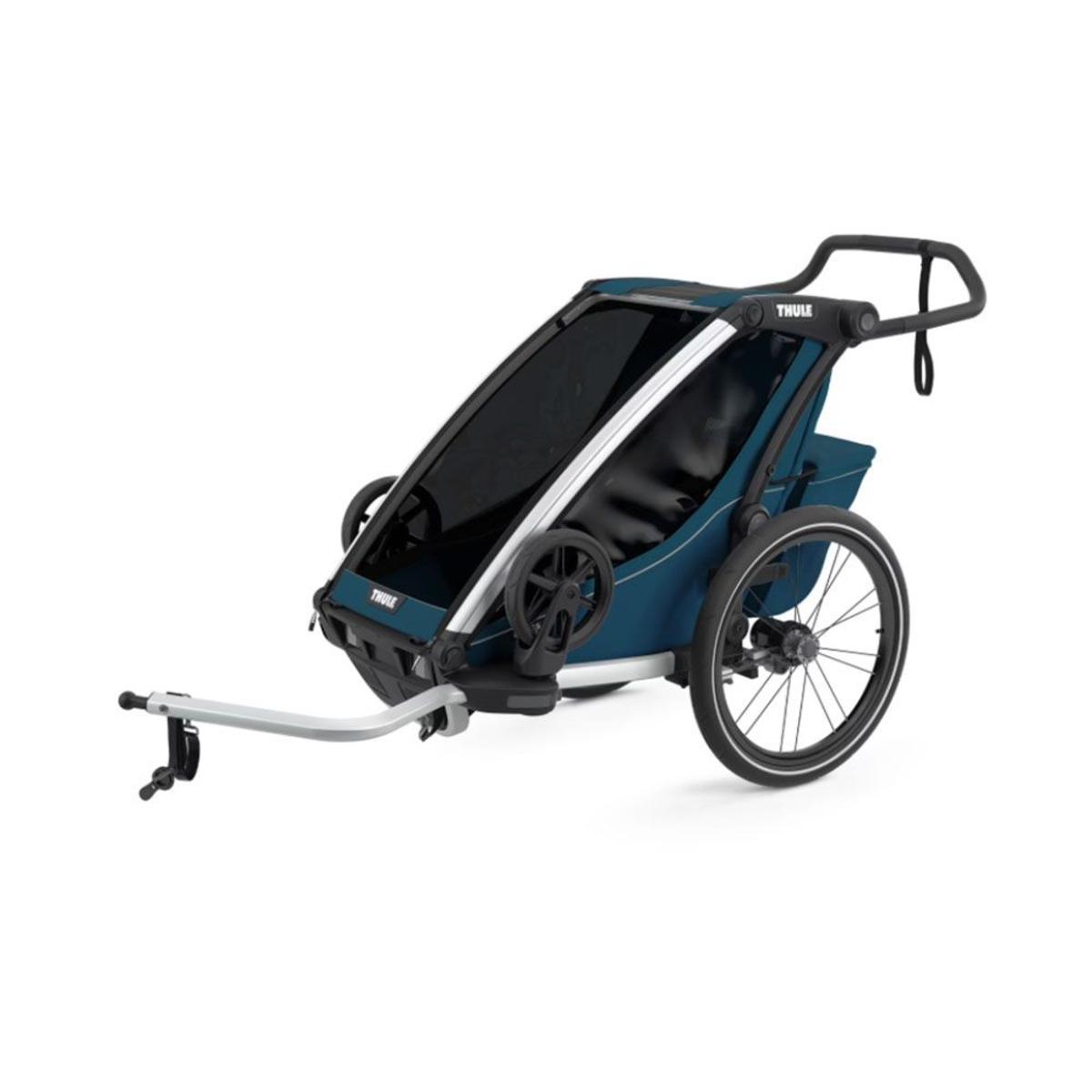 Thule Chariot Cross 1-Seat Multisport Bike Trailer - Majolica Blue Thule Chariot Cross 1-Seat Multisport Bike Trailer - Majolica Blue