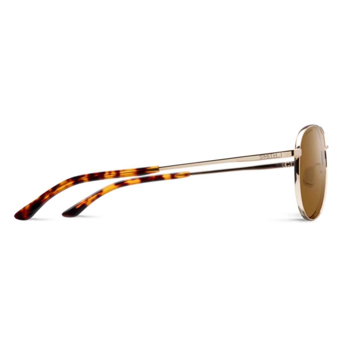 Smith Optics Langley 2 Sunglasses ChromaPop Polarized Brown - Gold Frame Smith Optics Langley 2 Sunglasses ChromaPop Polarized Brown - Gold Frame