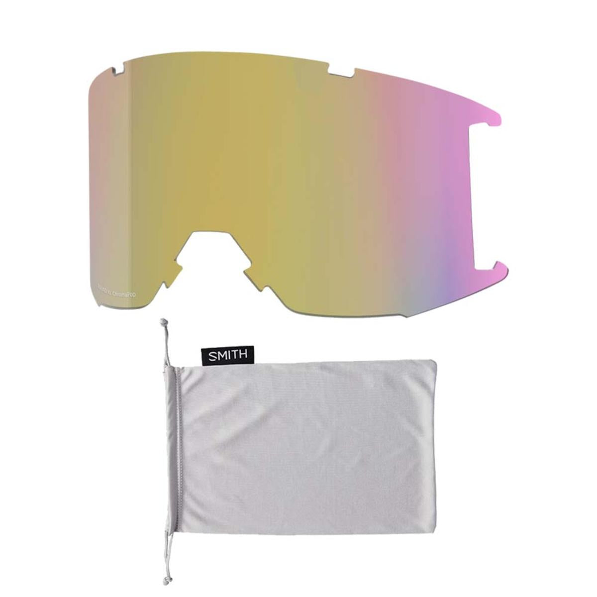 Smith Optics Squad XL Goggles Chromapop Everyday Red Mirror - Black Frame Smith Optics Squad XL Goggles Chromapop Everyday Red Mirror - Black Frame