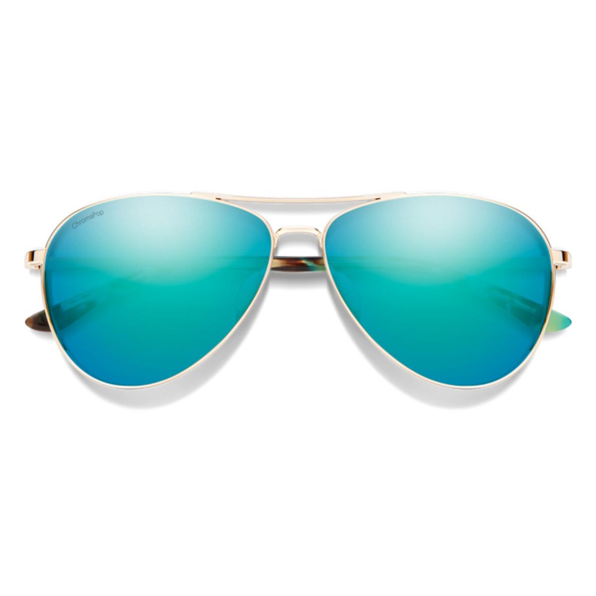 Smith Optics Langley 2 Sunglasses ChromaPop Opal Mirror - Gold Frame Smith Optics Langley 2 Sunglasses ChromaPop Opal Mirror - Gold Frame