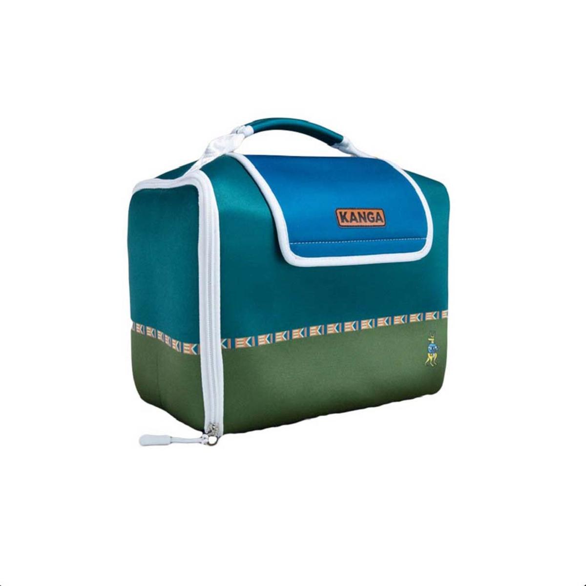 Kanga Coolers Ozark Kase Mate Standard 12 Pack Cooler - Teal/Blue/Mossy Kanga Coolers Ozark Kase Mate Standard 12 Pack Cooler - Teal/Blue/Mossy