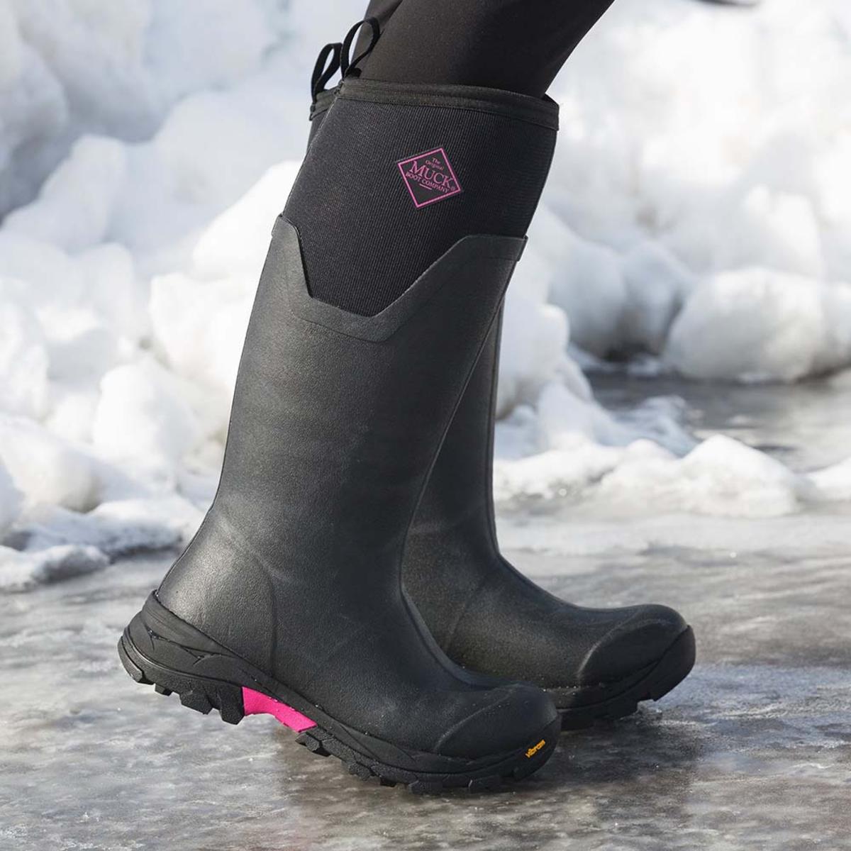 Muck Women's Arctic Ice Tall Arctic Grip A.T. Rubber Boots Muck Women's Arctic Ice Tall Arctic Grip A.T. Rubber Boots