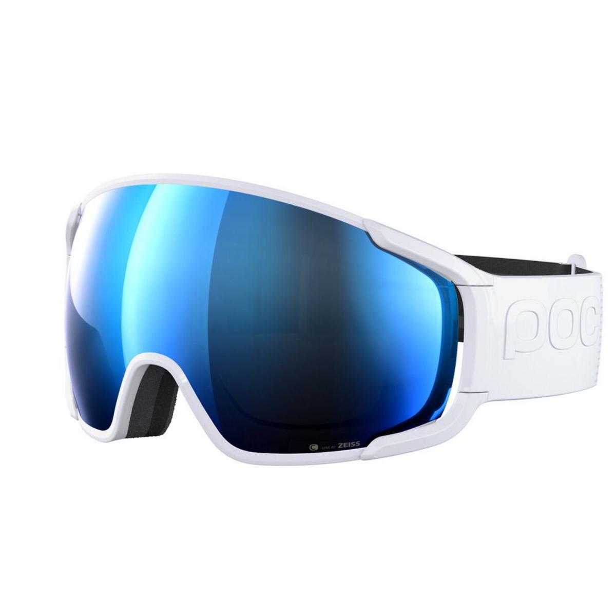 POC Zonula Ski Goggles Partly Sunny Blue Lens - Hydrogen White Frame POC Zonula Ski Goggles Partly Sunny Blue Lens - Hydrogen White Frame