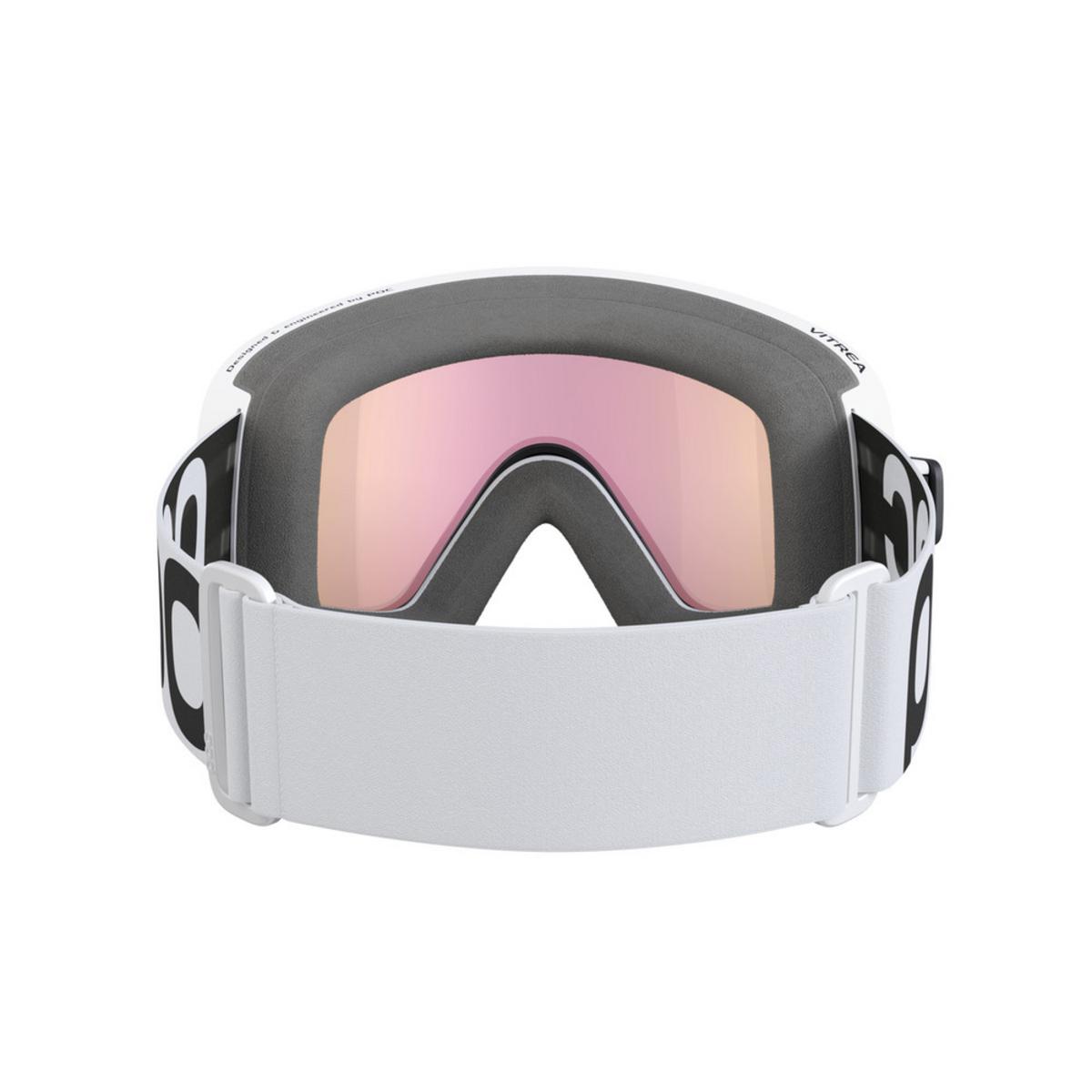 POC Vitrea Ski Goggles Partly Sunny Orange Lens - Hydrogen White Frame POC Vitrea Ski Goggles Partly Sunny Orange Lens - Hydrogen White Frame