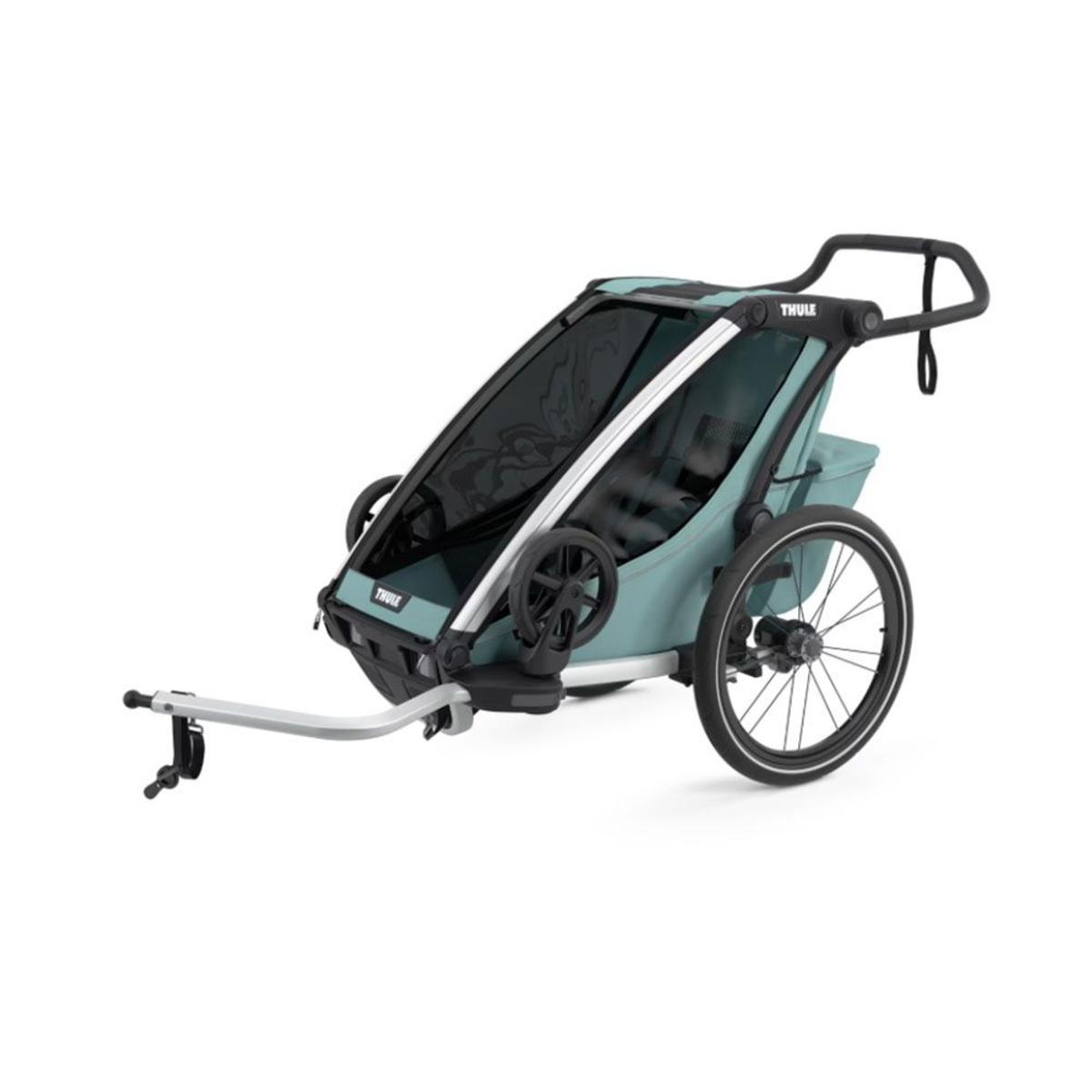 Thule Chariot Cross 1-Seat Multisport Bike Trailer - Alaska Blue Thule Chariot Cross 1-Seat Multisport Bike Trailer - Alaska Blue