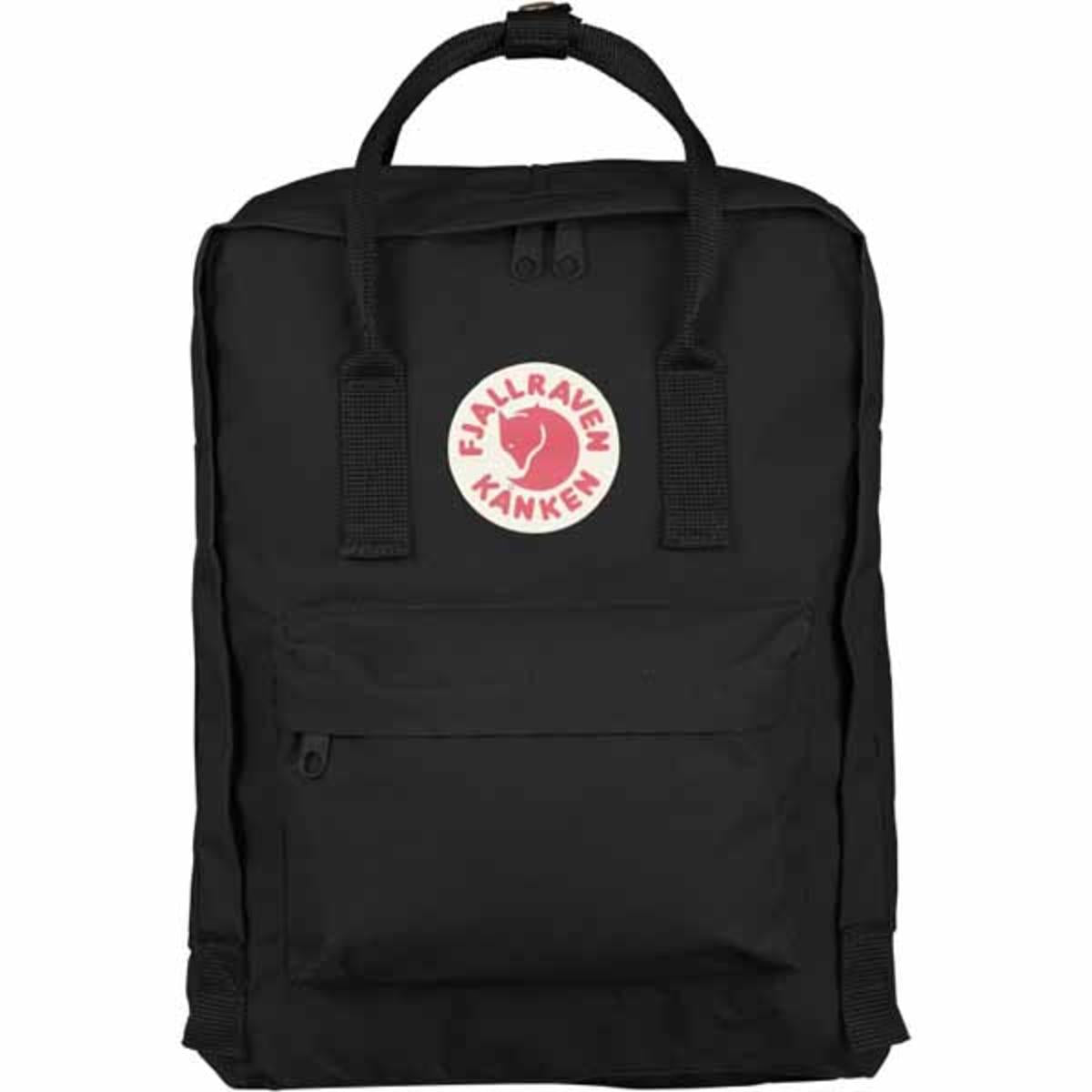 FjallRaven Kanken Backpack - Black FjallRaven Kanken Backpack - Black