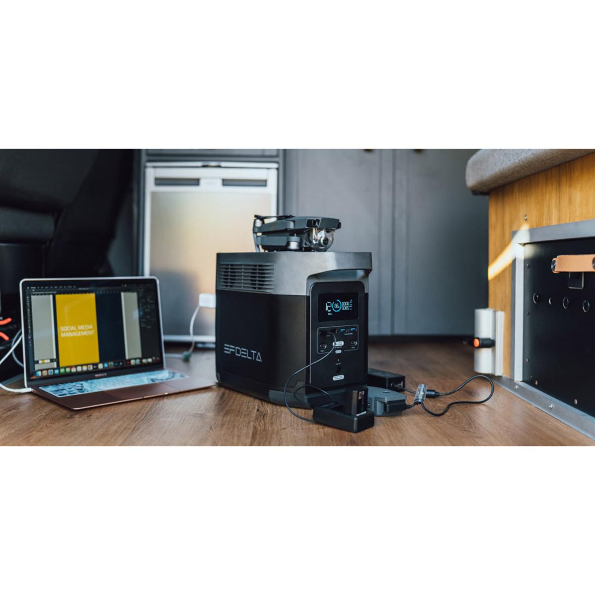 EcoFlow Delta 1300 Portable Power Station - Gray & Black EcoFlow Delta 1300 Portable Power Station - Gray & Black