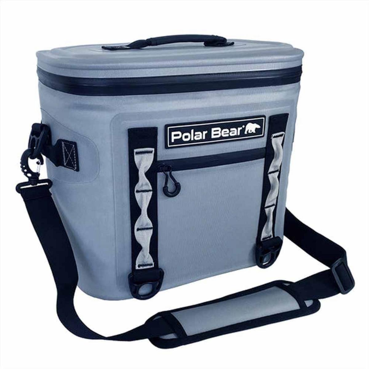 Polar Bear Coolers Topper 30 Cooler Bag - Grey Polar Bear Coolers Topper 30 Cooler Bag - Grey